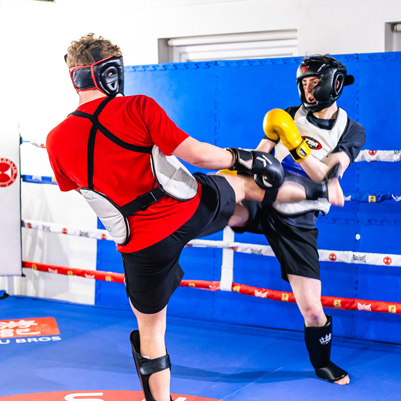 Sanda Kickbpoxing Training at UK Shaolin Southampton