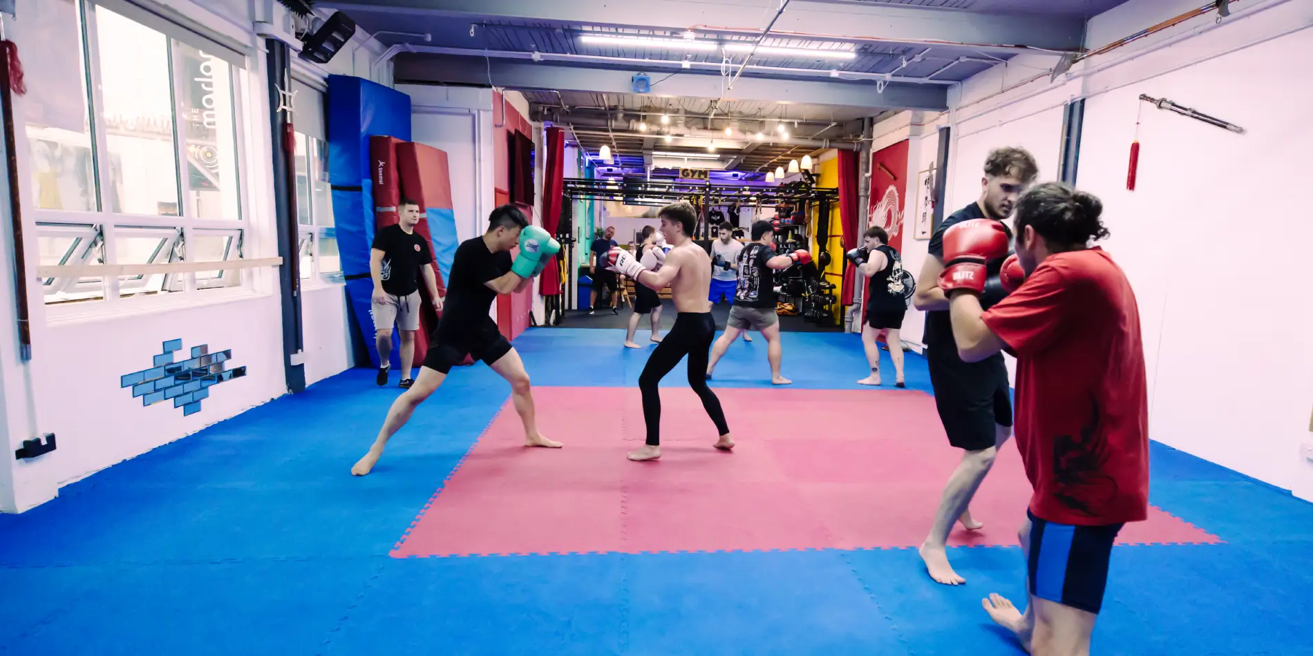 Sanda Kickboxing Training at UK Shaolin Southampton