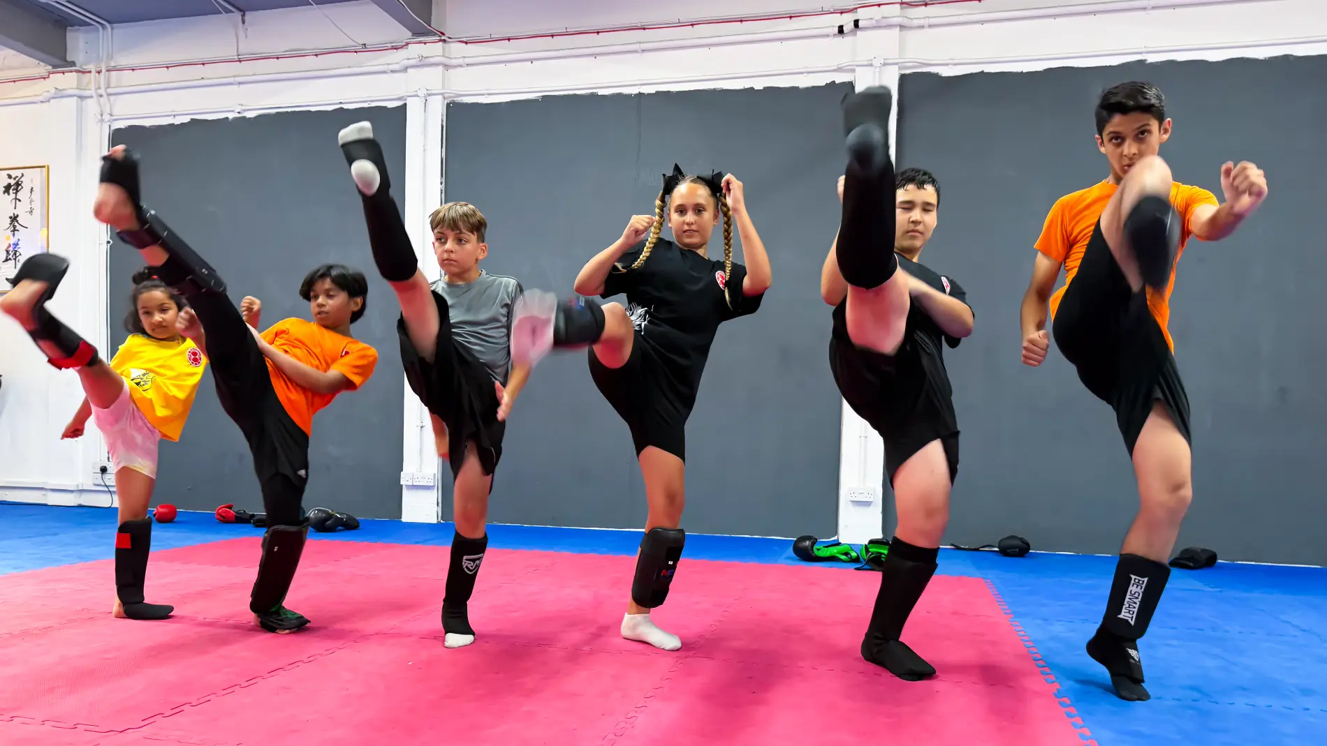 Teen Warriors sanda kickboxing